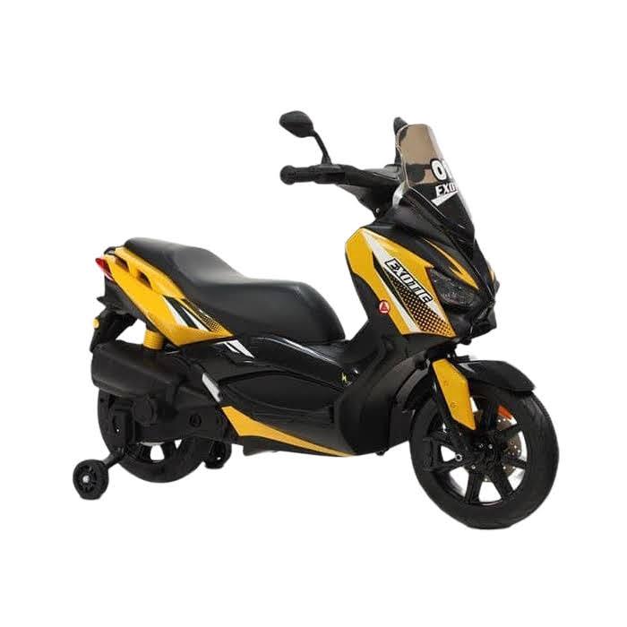 Motor Mainan dengan Mesin Motor 2 x 380 Exotic EMT2212 NMAX Baterai 1 x 6V7Ah  Anak 2-6 Tahun Sepeda