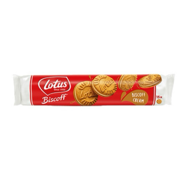 

Lotus Biscoff Biskuit Sandwich Krim Biscoff 150 gr