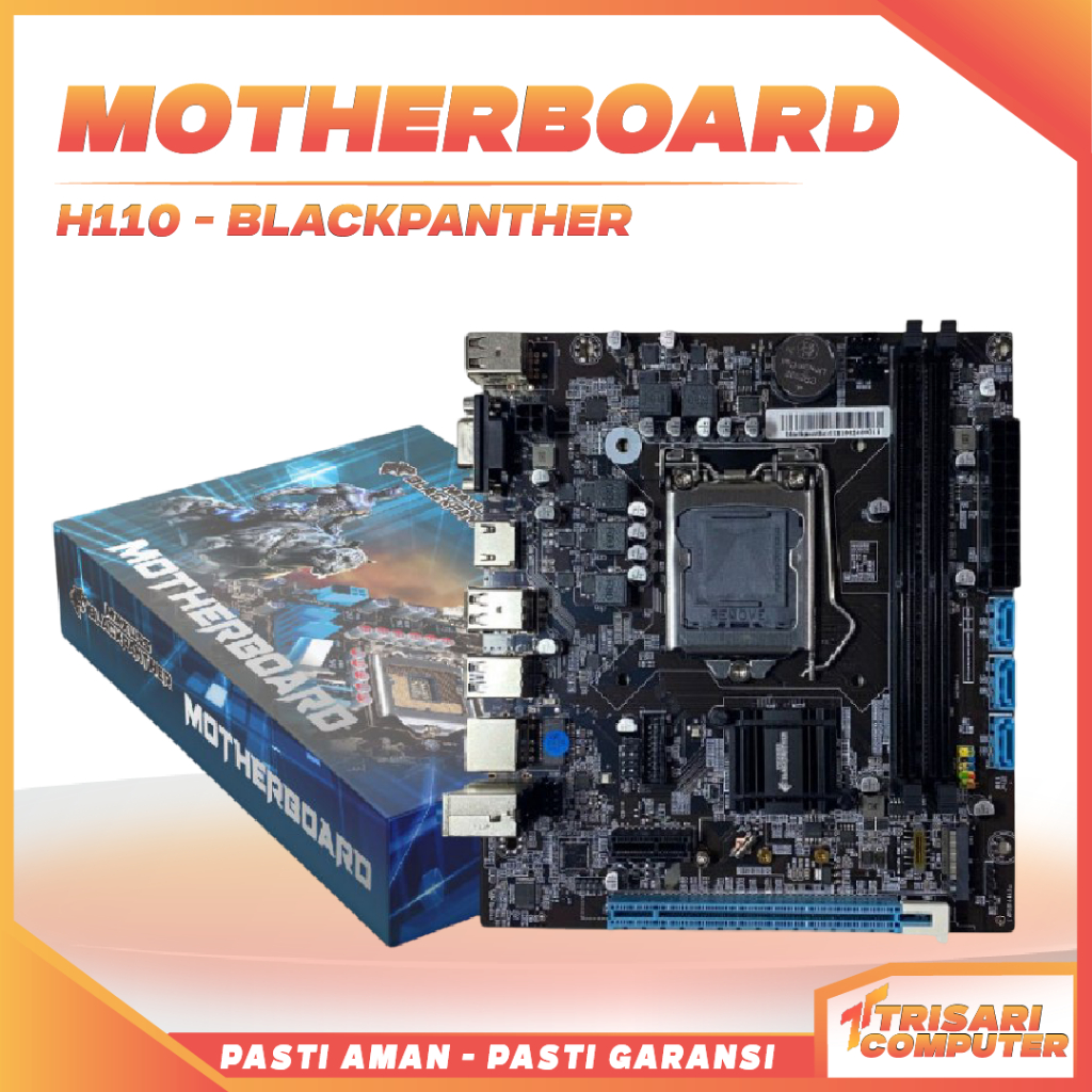 MOTHERBOARD MAXUSS BLACKPANTHER  H110-DA1 LGA 1151 NVME