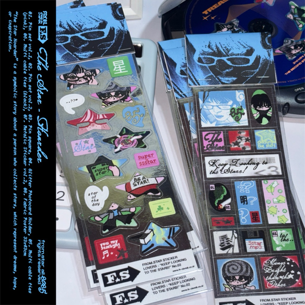 

[from.star] TSH STICKER & SUPERSTARR STICKER| Deco stickers