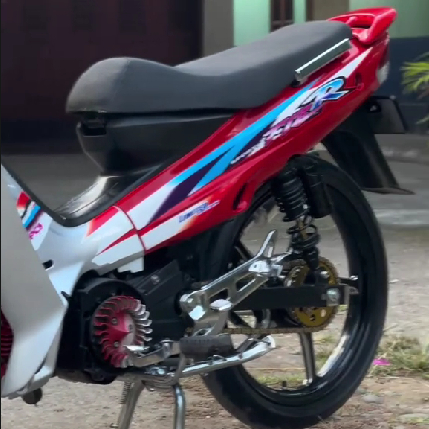 STRIPING FIZR LIMITED EDITION FIZ R MERAH SILVER PREMIUM