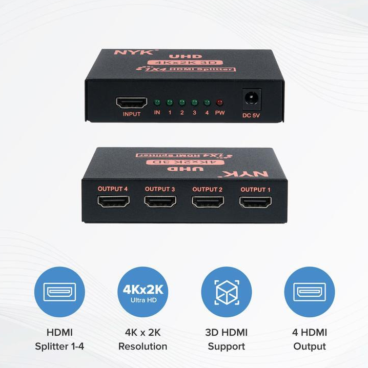 HDMI Splitter 4 Port NYK