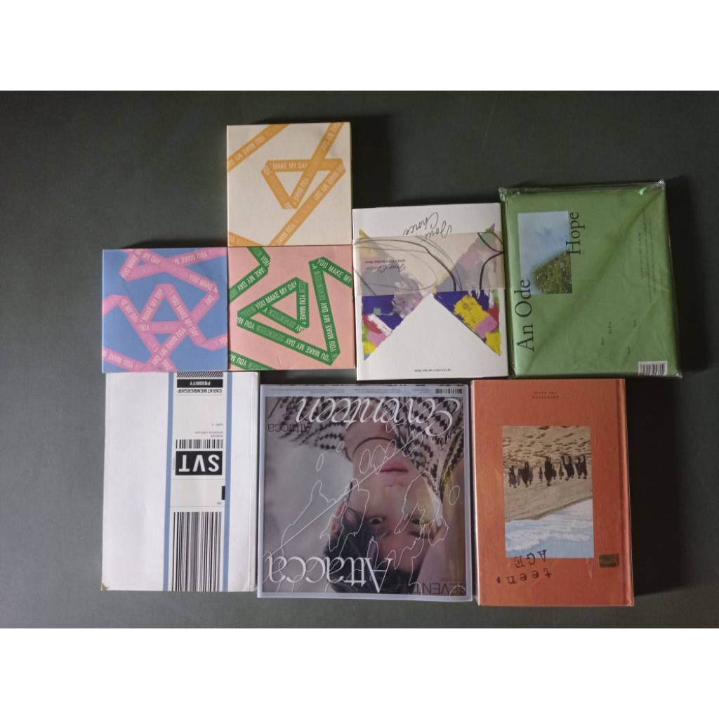 Album only seventeen teen age ymmd an ode hope you make my day your choice one side attaca op1 follo