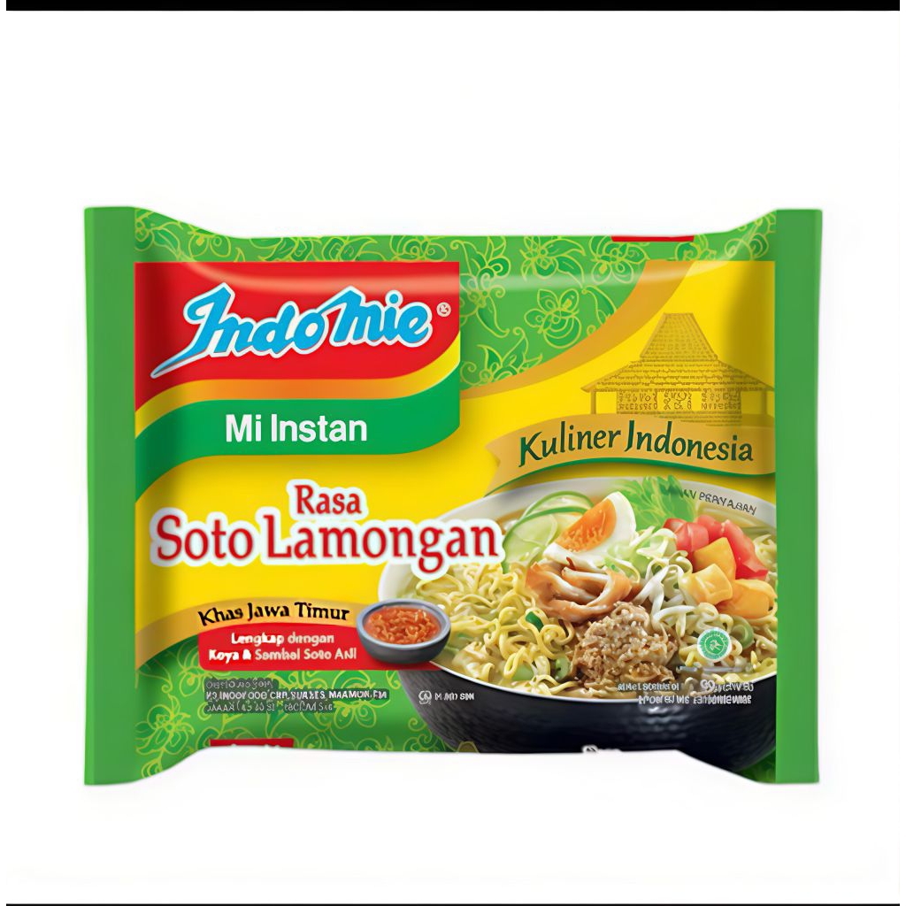 

Indomie rasa soto Lamongan 1 bungkus