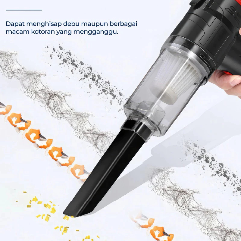 SALE [GARANSI LIMA TAHUN]PORTABLE MINI PANASONIC VACUM CLEANER 1 VACUUM, 2 MANFAAT BERSIHKAN RUMAH &