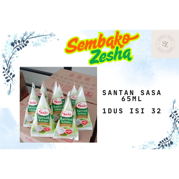 

SANTAN CAIR MERK SASA 65ML ECER