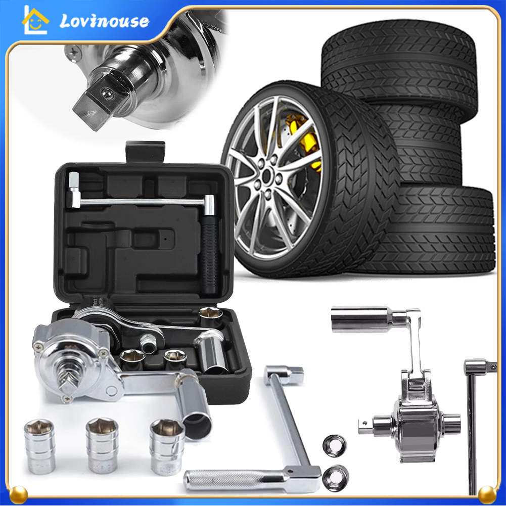 Kilau Holiday Kunci Roda Mobil 17 19 21 Mm / Kunci Impact Roda / Impac Manual / Kunci Roda Putar