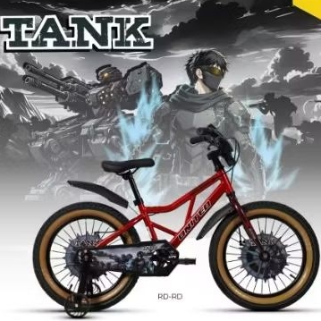 sepeda anak BMX 12/16/18 UNITED TANK Original Bergaransi 5 Tahun