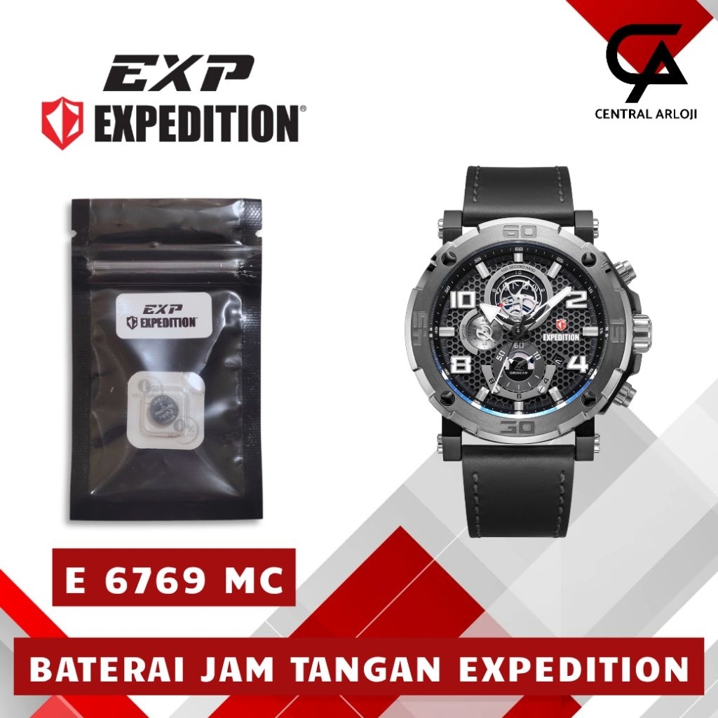 Baterai Jam Tangan Expedition E 6769 MC Original