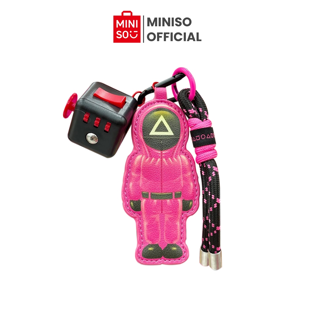 MINISO x SQUID GAME Collection Stress Toy Pendant Gantungan Tas Boneka Karakter Squid Game