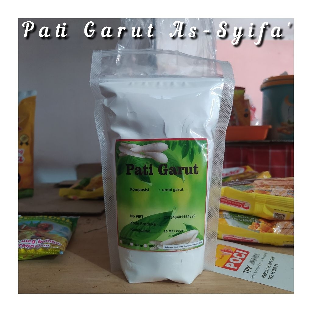 

Tepung Pati Garut ORIGINAL 250 GRAM