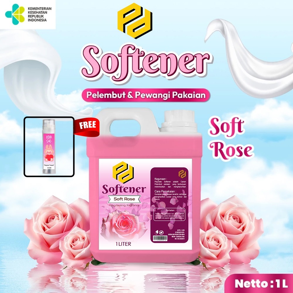Softener Pewangi Pelembut Pakaian Laundry Refill Harum Wangi Tahan Lama
