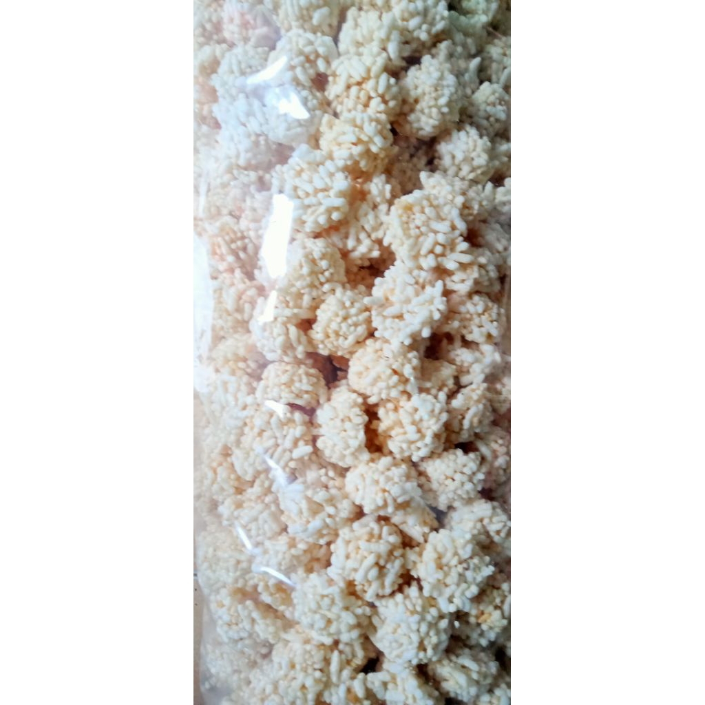 

Rengginan Bulat BRINDI Gurih Asin Renyah Lezat 200 Gram