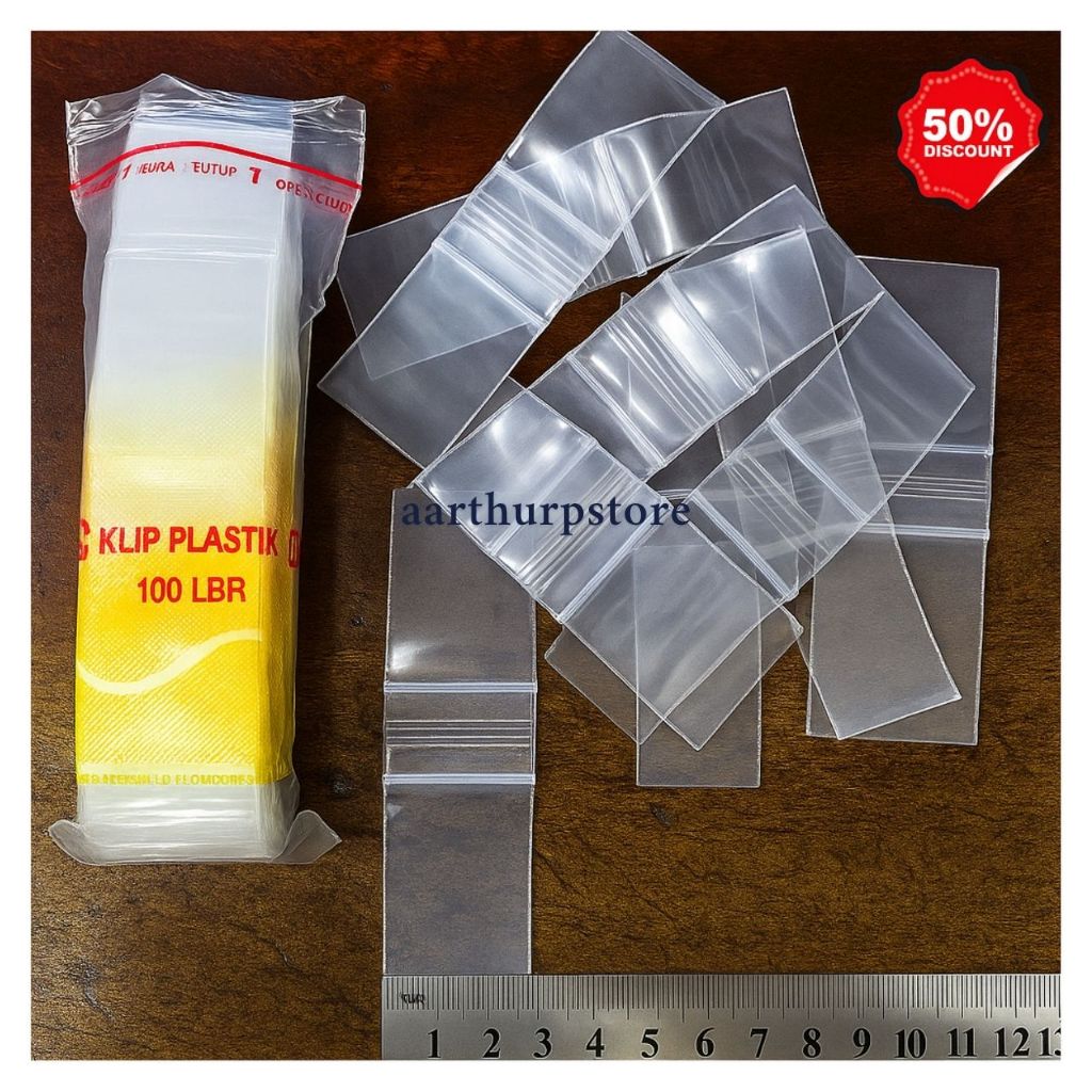 Plastik Klip Kecil 2x3.5 Tebal untuk Penyimpanan Obat dan Barang Mini | Plastik Zipper Kecil