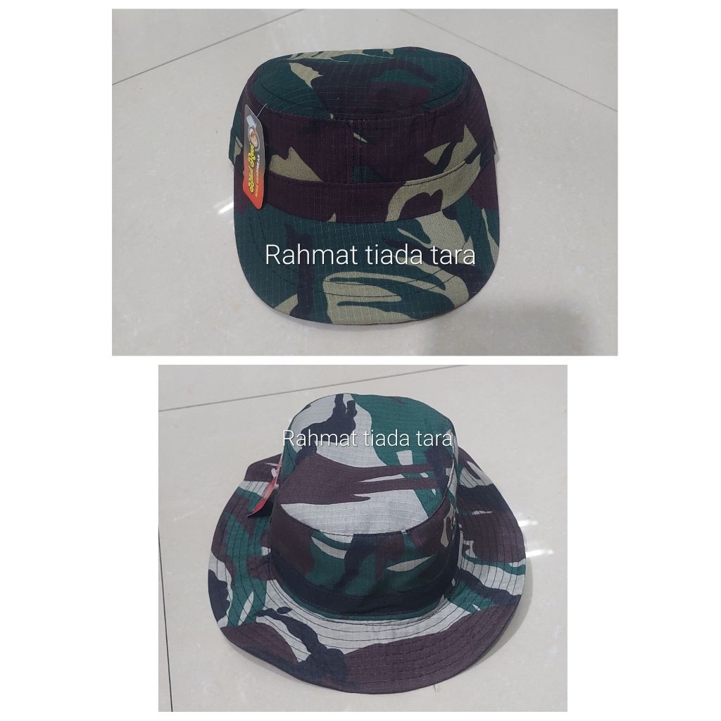 TOPI ANAK LORENG TNI/TOPI RIMBA ANAK LORENG TNI/TOPI KOMANDO LORENG TNI