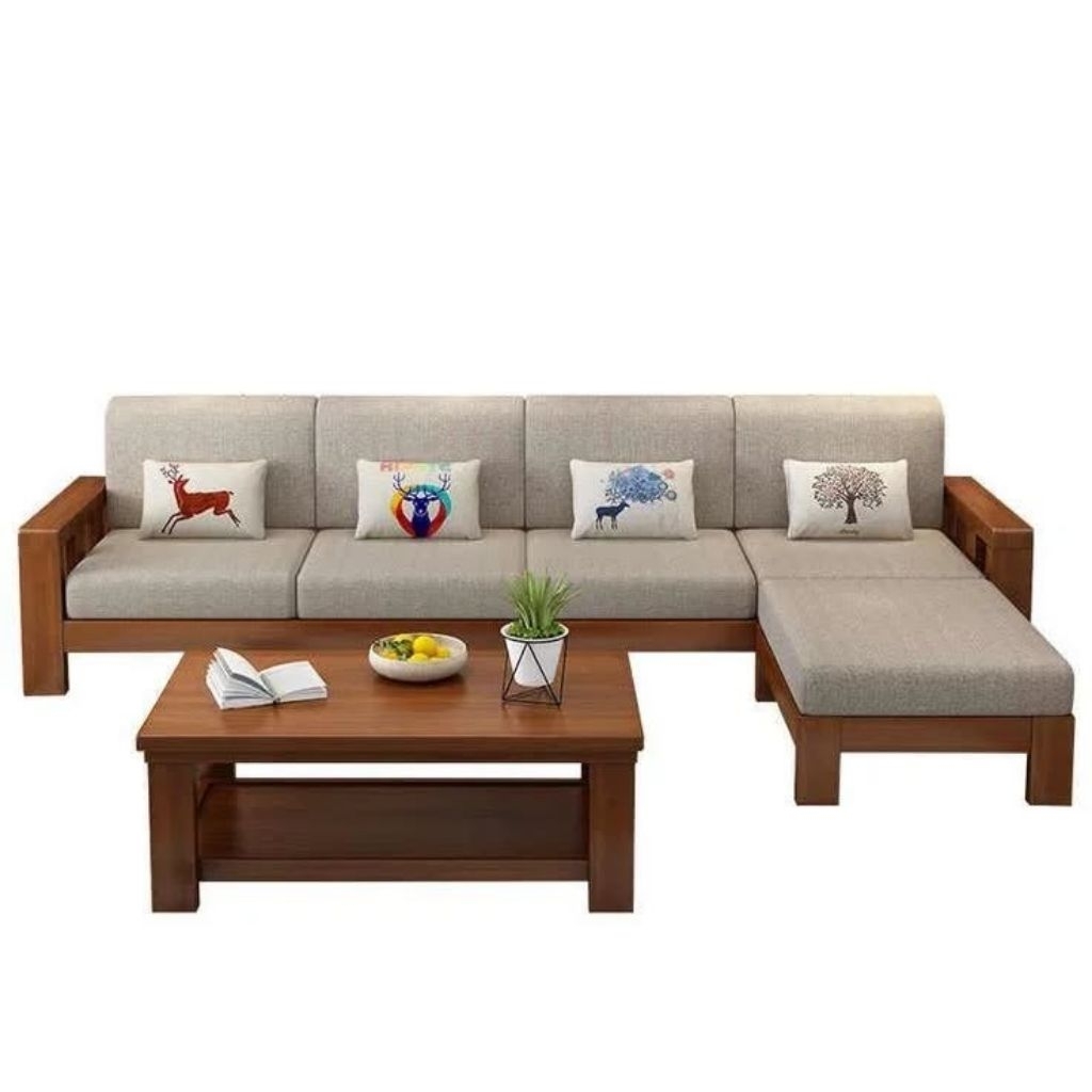 Set Sofa Tamu  Kayu Jati Sofa Sudut Minimalis Sofa Tamu Kayu Jati