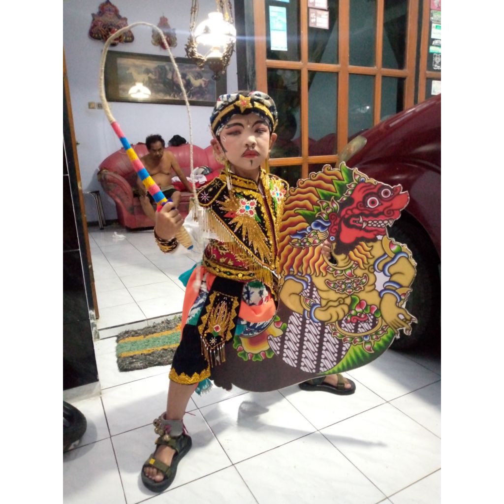 Kostum Tari Jaranan Lengkap Anak
