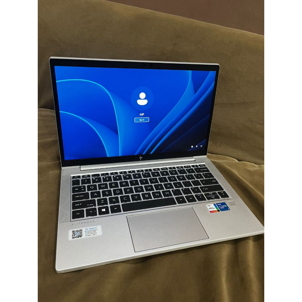 LAPTOP HP ELITEBOOK 830 G8 CORE I5 1145G7 GEN 11TH RAM 16GB SSD 256GB NVMe 13.3 INCH FHD SUPER ELEGA