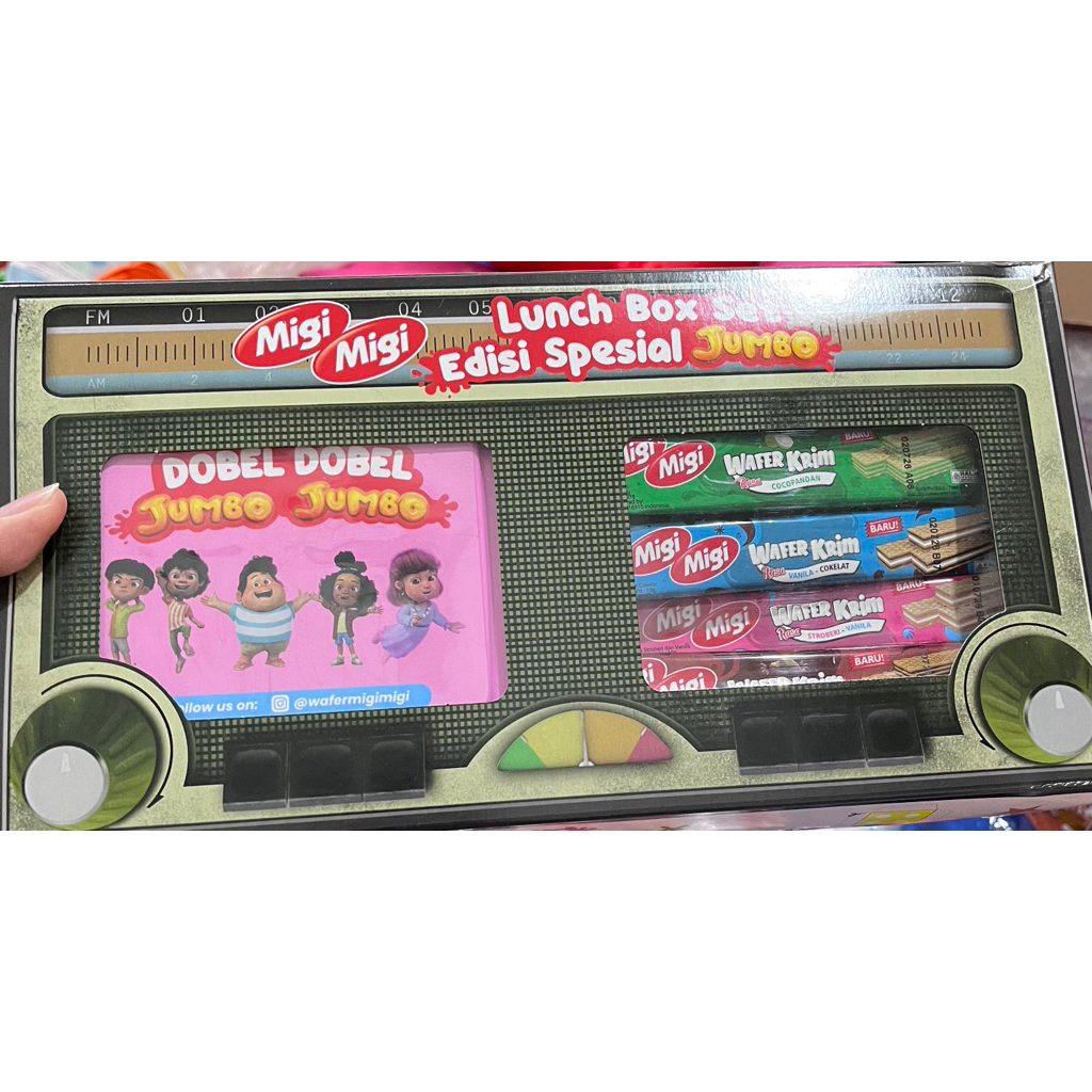 

MIGI MIGI WAFER LUNCH BOX JUMBO