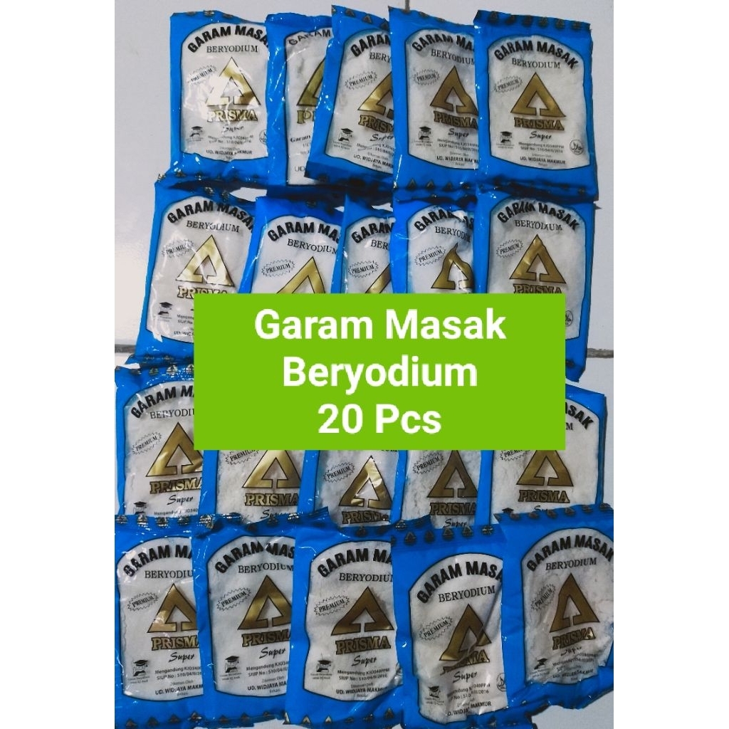 

Garam Masak Beryodium 20 pcs