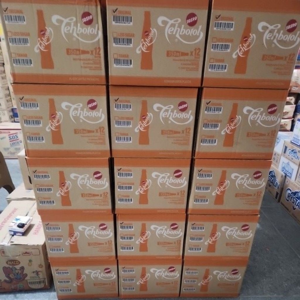 

SOSRO TEH BOTOL 350MLX12