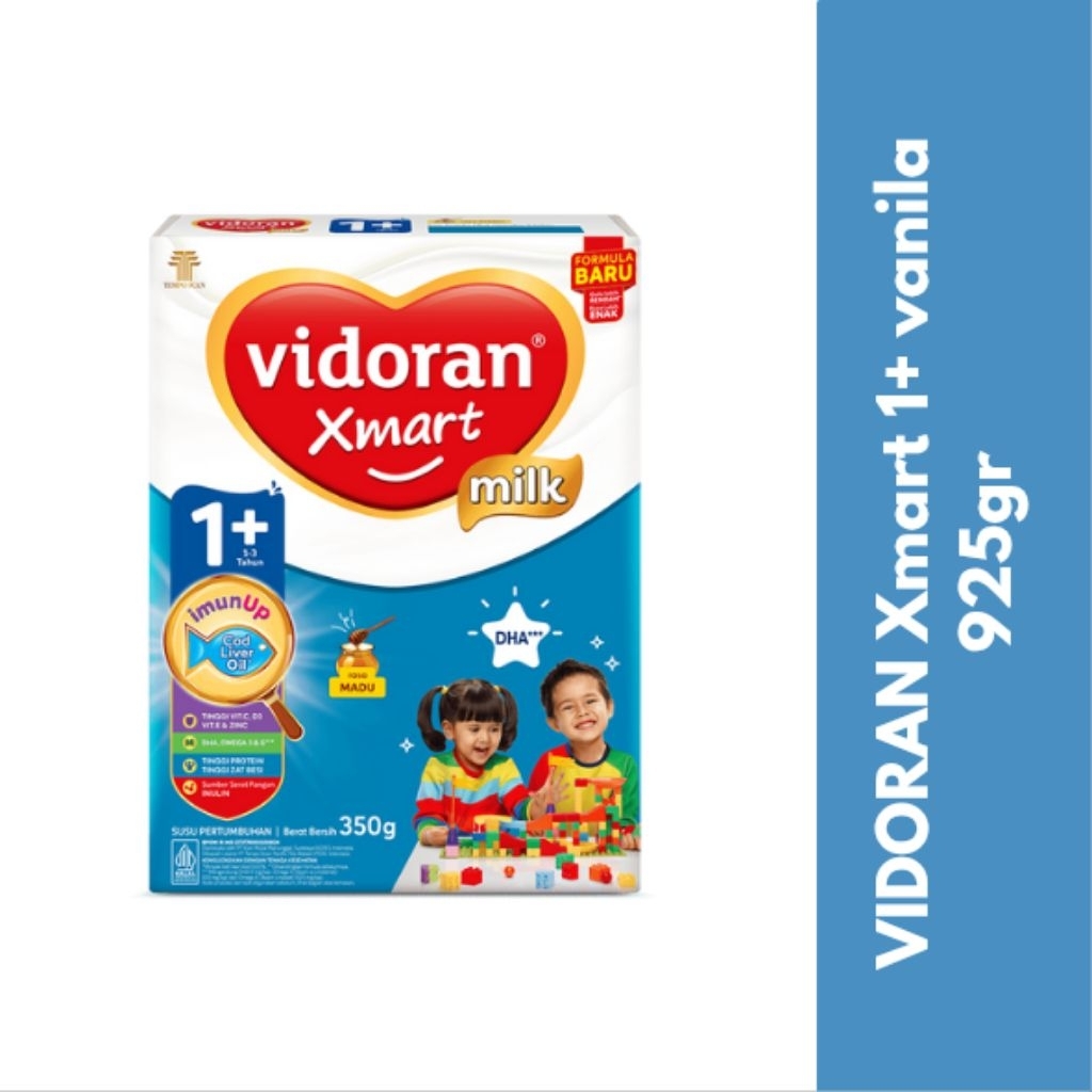 

Vidoran Xmart 1+ Vanila/madu 925gr ED 12.2026