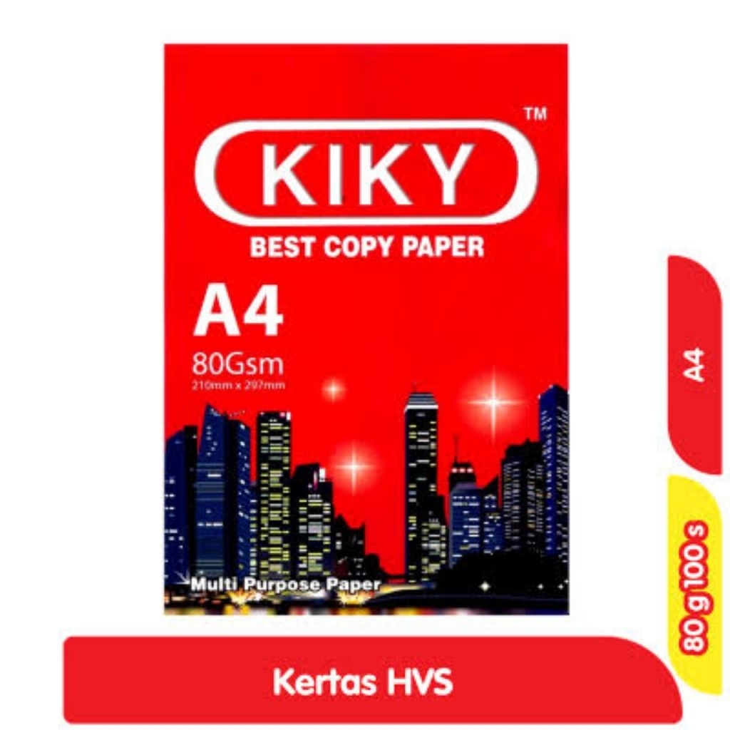 

KERTAS HVS A4 80 Gsm KIKY