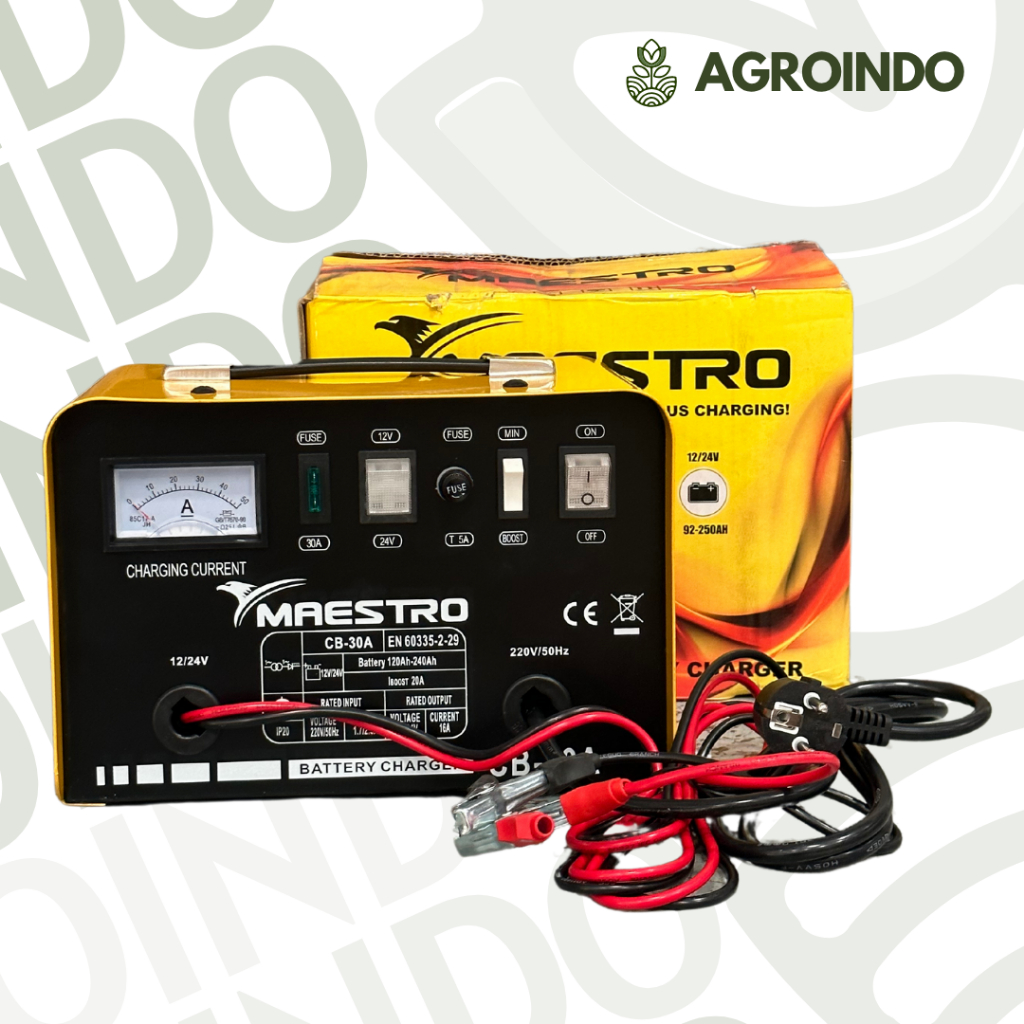 CHARGER AKI MAESTRO CB-30A/CES AKI MAESTRO CB-30A/CAS AKI MAESTRO CB-30A