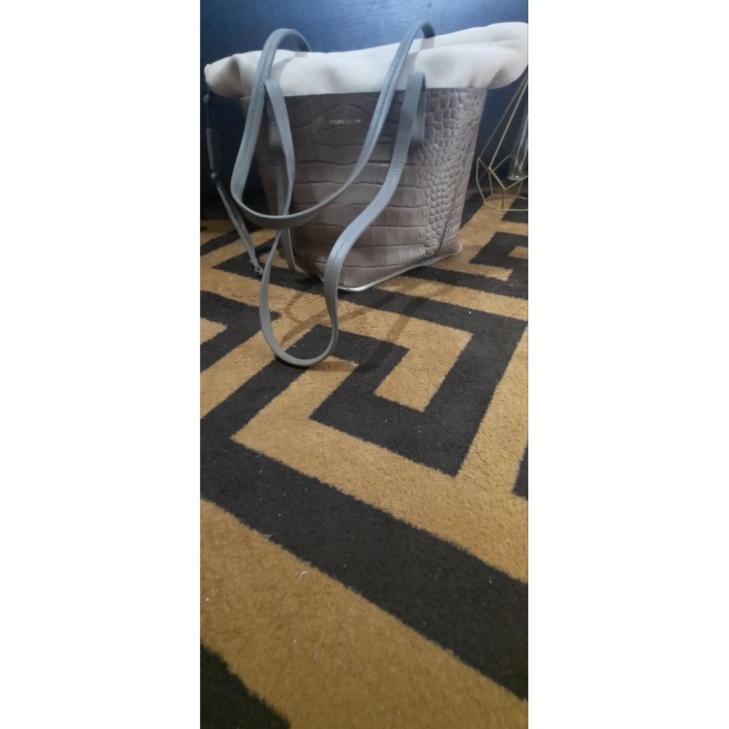 second bag, tas second, shoulder bag, rouge & lounge, kulit buaya (sintetis), mix kulit sapi, netuk 