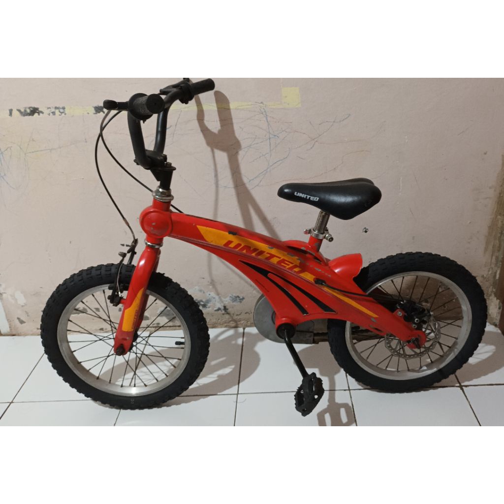 sepeda anak united aero 16 inch