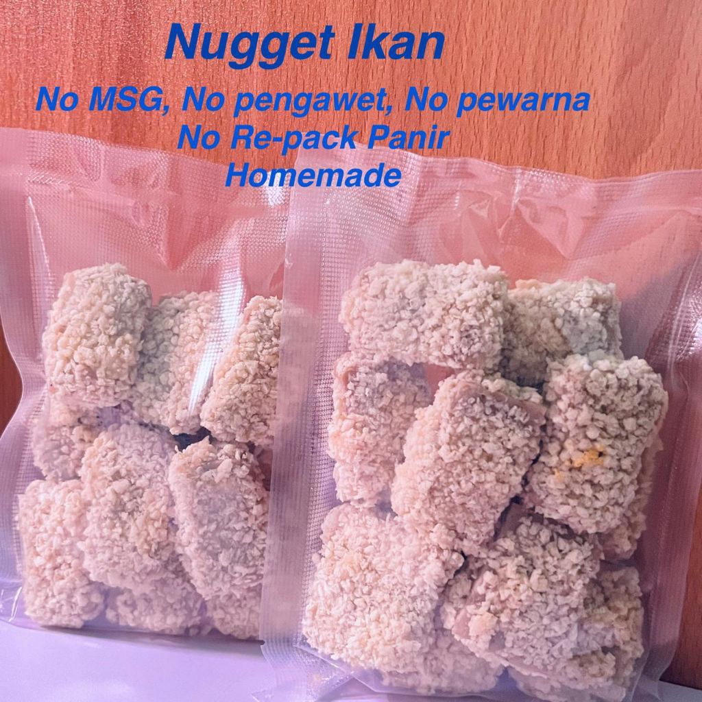 

KRISPY NUGGET IKAN HOMEMADE NO PENGAWET NO MSG