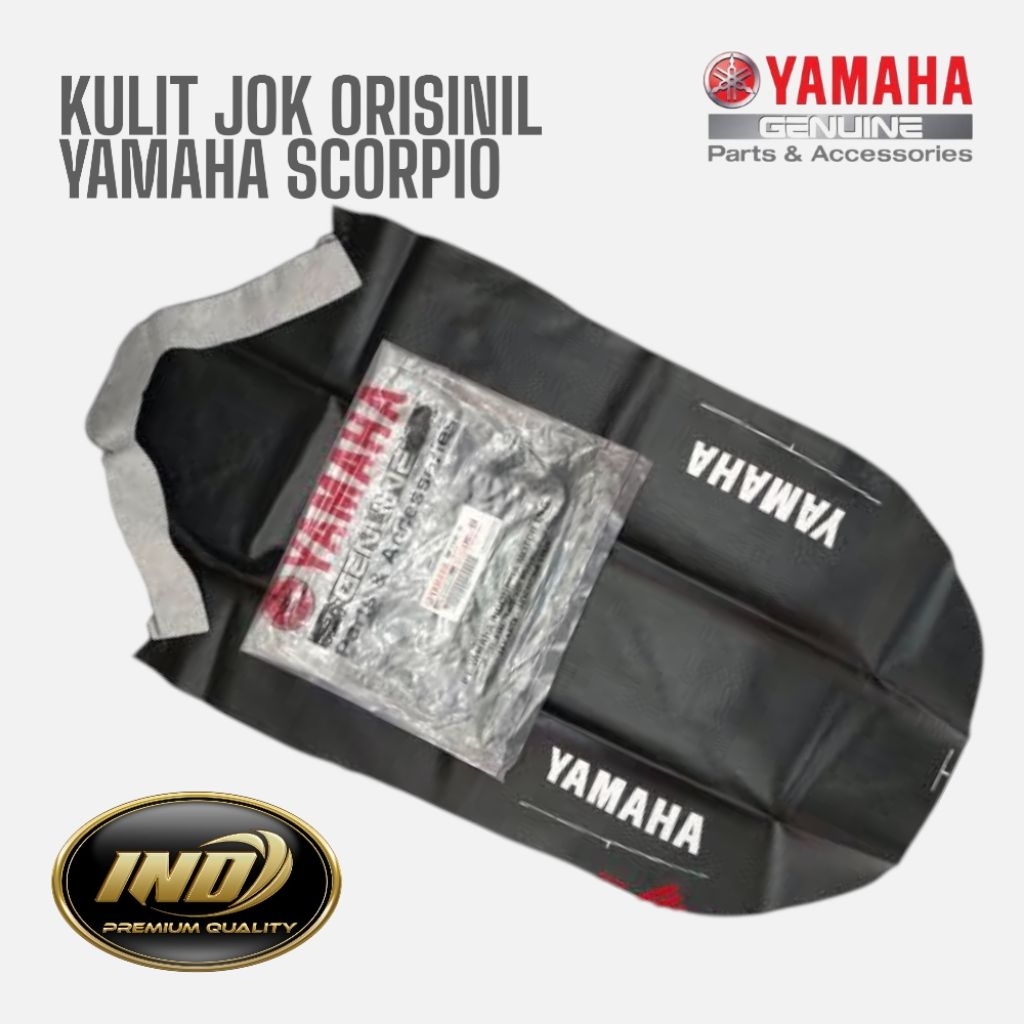JOK SCORPIO, KULIT JOK SCORPIO ORISINIL, COVER JOK MOTOR ORISINIL YAMAHA SCORPIO, SCORPIO Z, NEW SCO