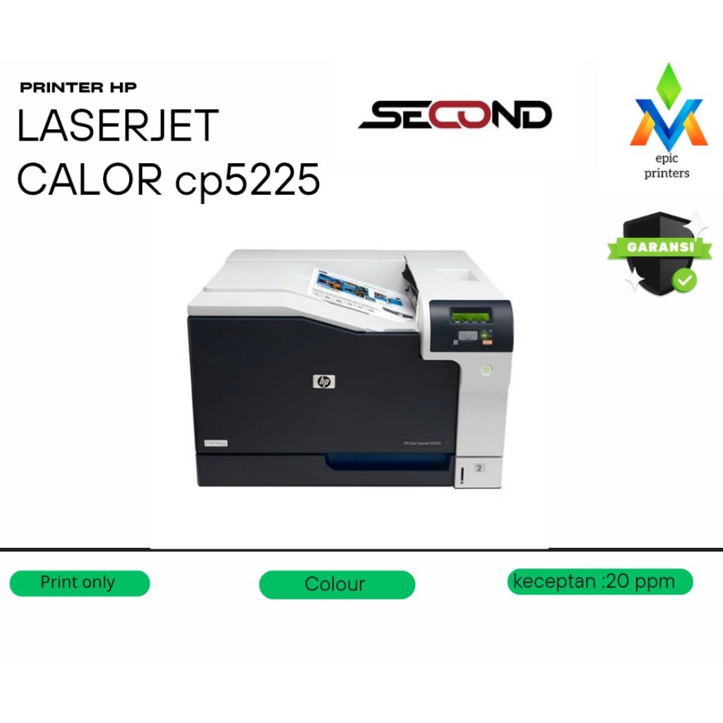 printer hp calor  LaserJet A3 cp 5225 mesin printer LaserJet cp5225