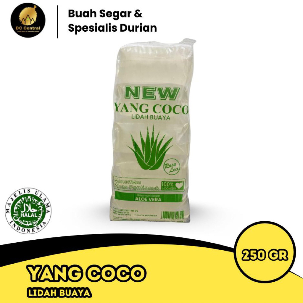 

Yang Coco Lidah Buaya / Minuman Lidah Buaya Khas Pontianak