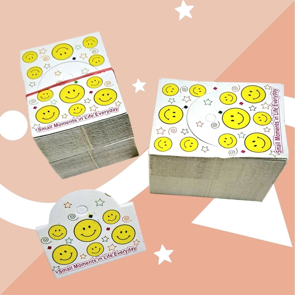 

HANG TAG / LABEL card / Label Aksesoris isi 144