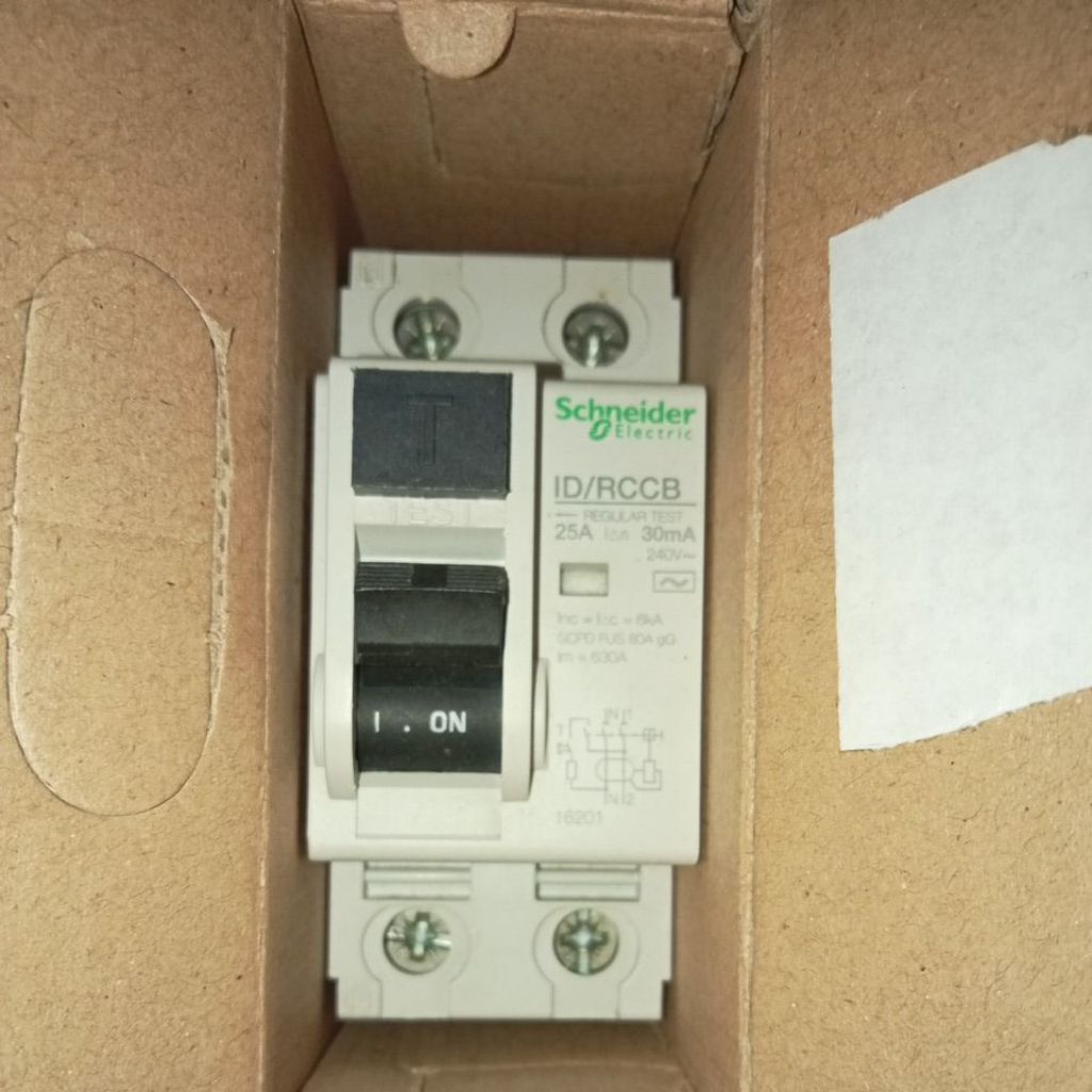 ID/RCCB 2PHASE 25A 30MA SCHNEIDER