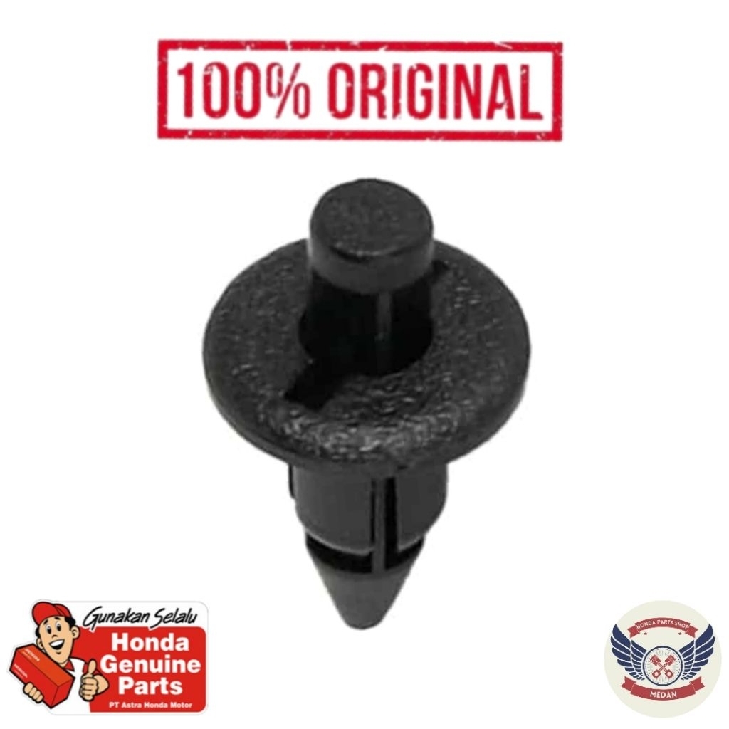 90116K0WNA1 Baut Clip Kancing Plastik Body Motor - ADV 160 , Stylo 160 , PCX 160 K1ZV New 2024 Klip 