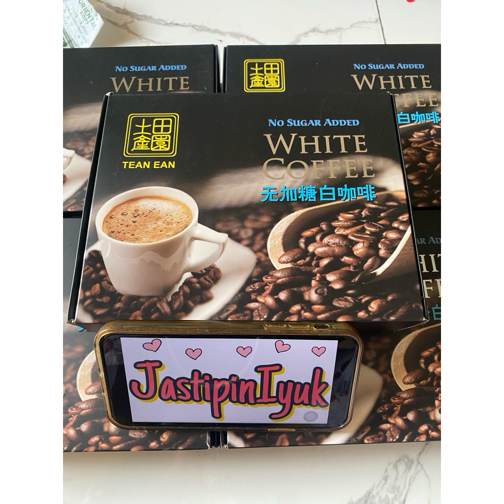 

[PRE ORDER READY 18 agustus 2025] Tean Ean White Coffee isi 12 sachet | Tean Ean Hor Kar Sai isi 12 sachet