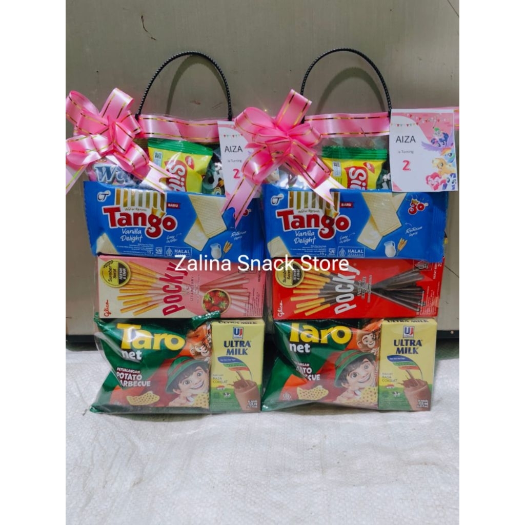 

Peket Bingkisan Snack Ultah Ulang Tahun Anak Pocky
