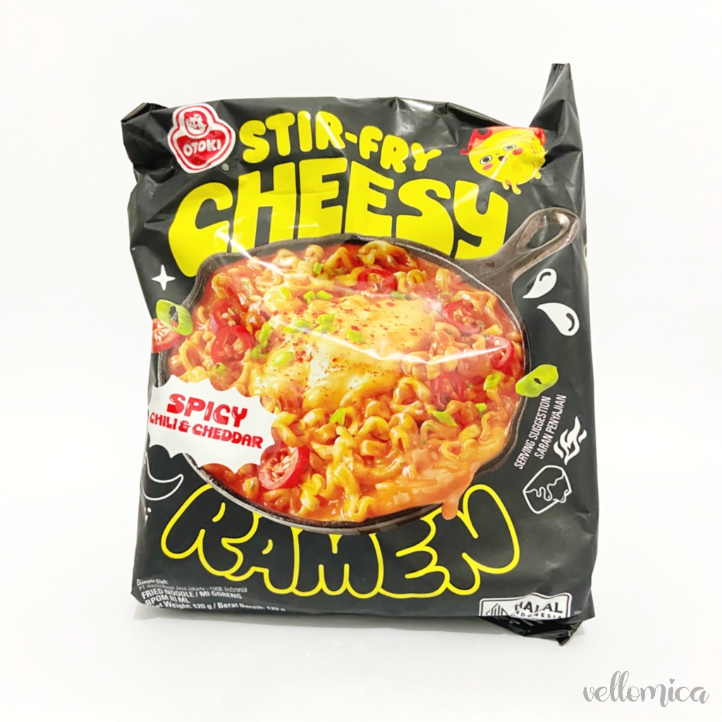 

OTOKI stir fry cheesy ramen spicy chili & cheddar 120gr