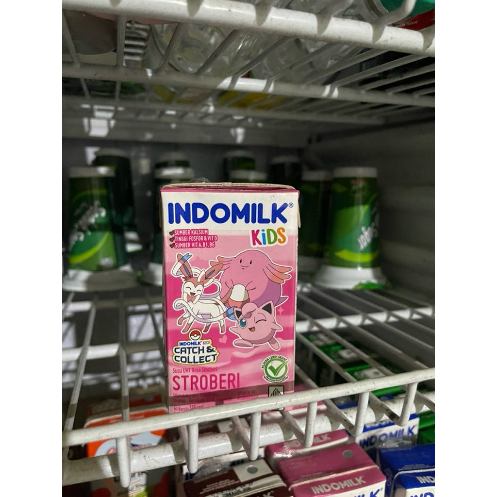 

Susu Indomilk Rasa Stroberi Vanila 115 ml