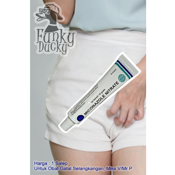 Obat Anti Jamur Salep Gatal Miss V dan Mr P Selangkangan Scabies Tinea Miconazole