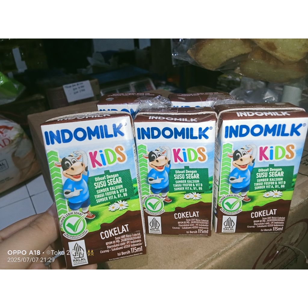 

Susu INDOMILK kids UHT 5pcs