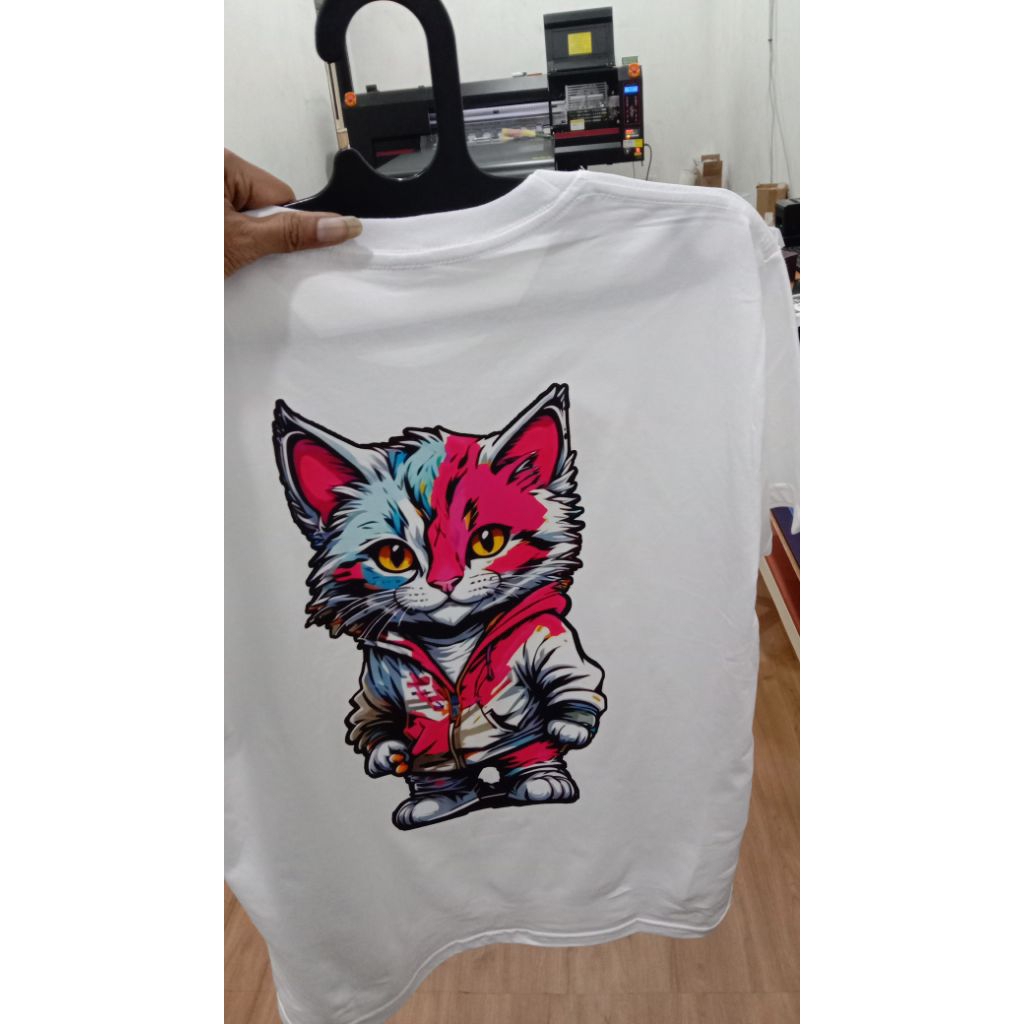 SABLON DTF | Custom Baju DTF Satuan | Cetak DTF Satuan dan Meteran