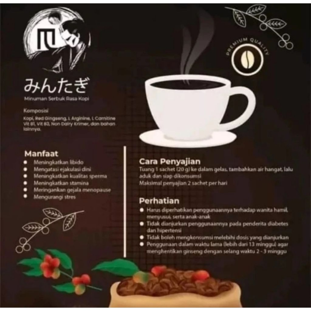 

Mintagi Kopi Stamina Pria 1 box isi 2