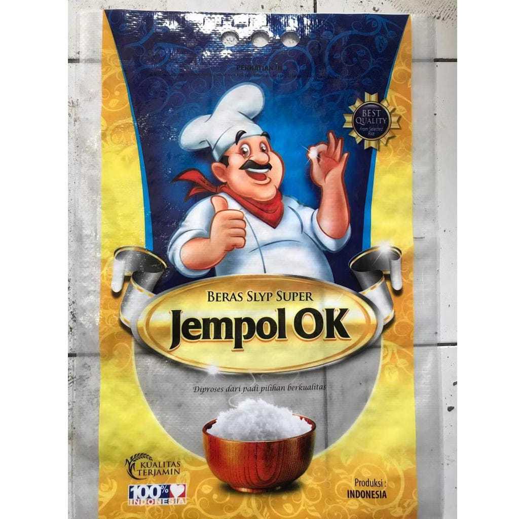 

JD.en Karung Beras Cap Jempol Karung Laminasi Kemasan 5 Kg