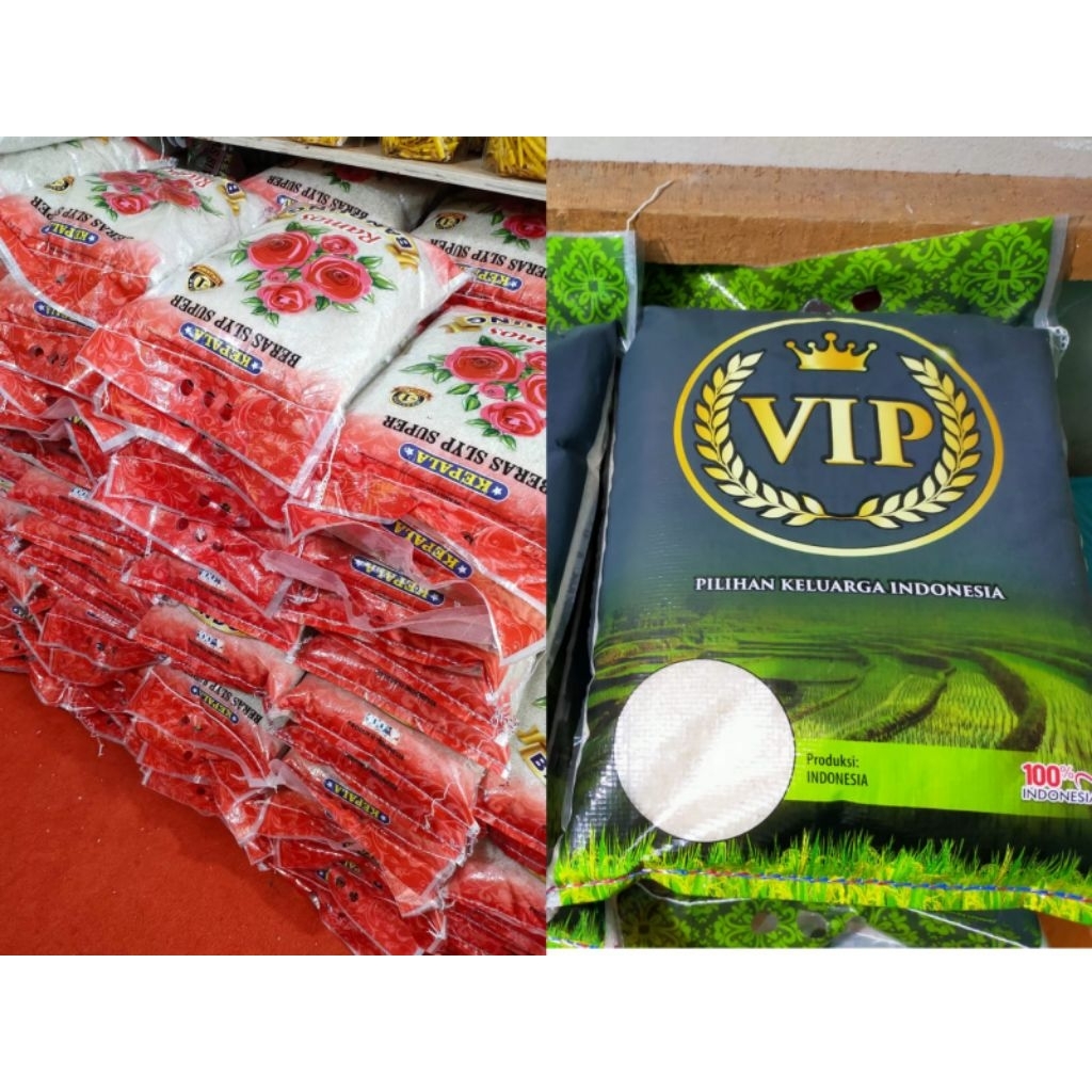 

Beras Ramo/Vip berat 5kg