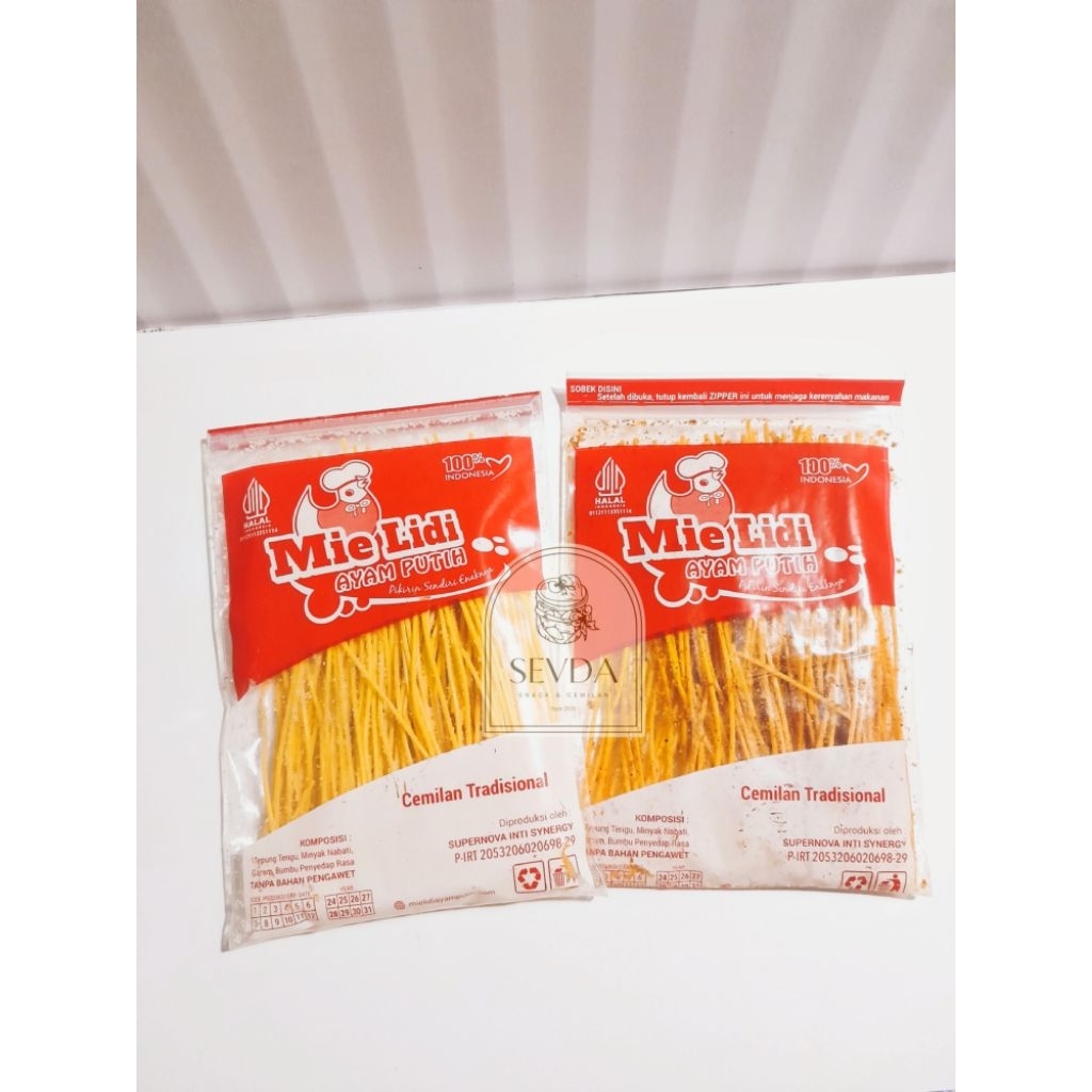 

Mie Lidi Pedas Asin/Mie lidi Original/Jajanan Jadul
