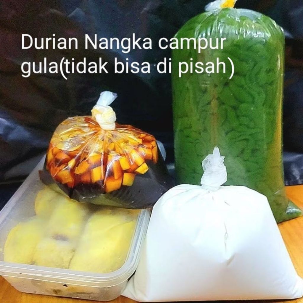 

PAKET HEMAT CENDOL DURIAN +NANGKA (4-5porsI)