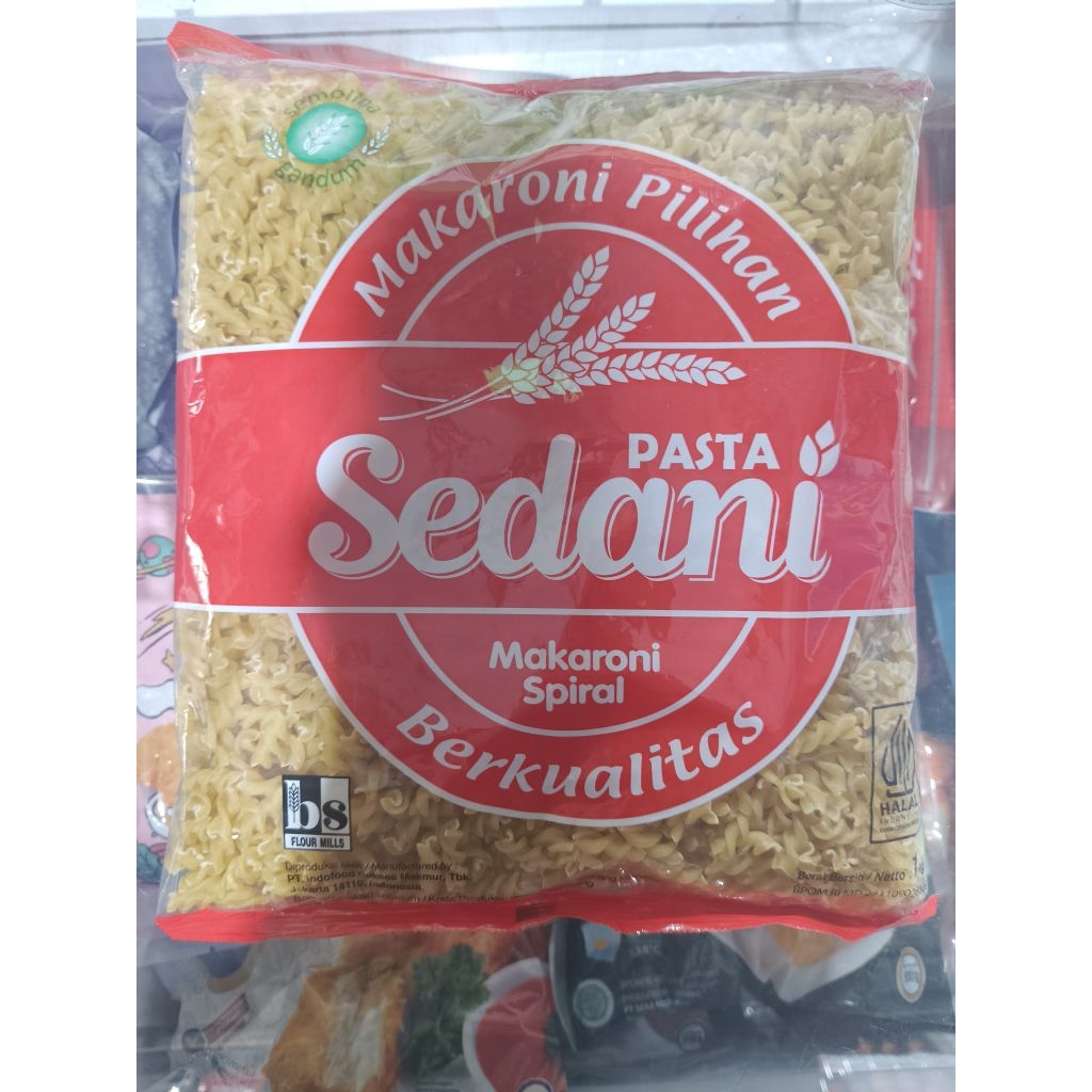 

Sedani Pasta Makaroni Spiral 1kg